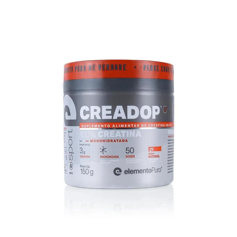 CREADOP SPORT 150g Creatina Monohidratada Micronizada 100 Pura elementoPuro