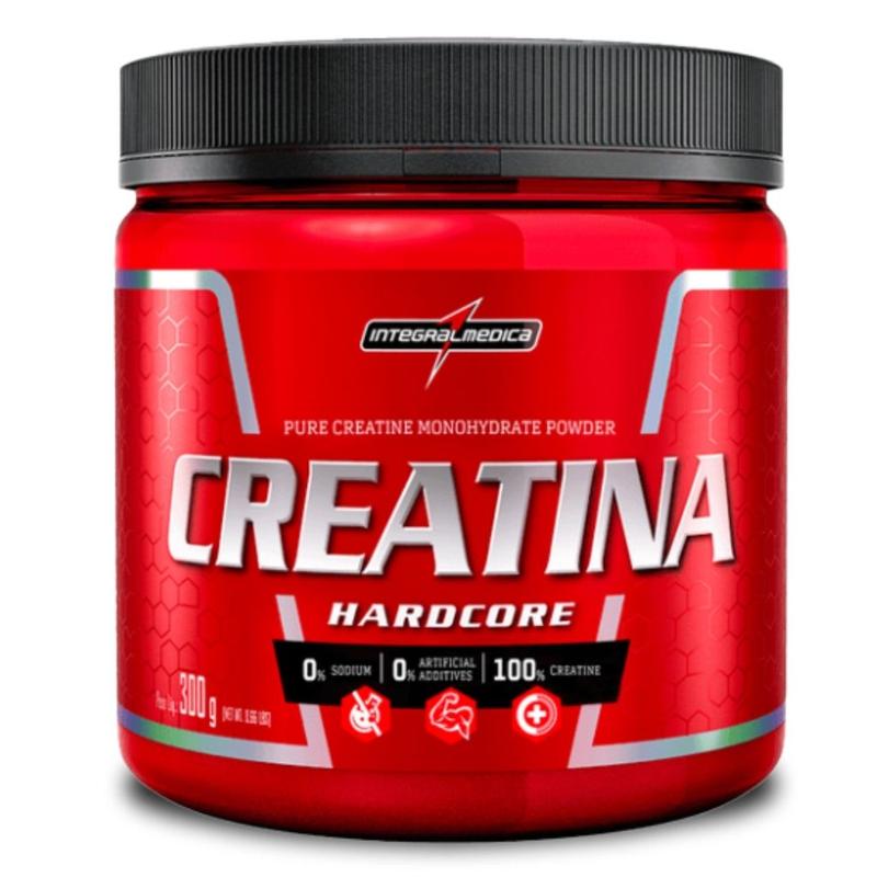 Creatina Integralmedica 300g 100% Pura Original Nota Fiscal