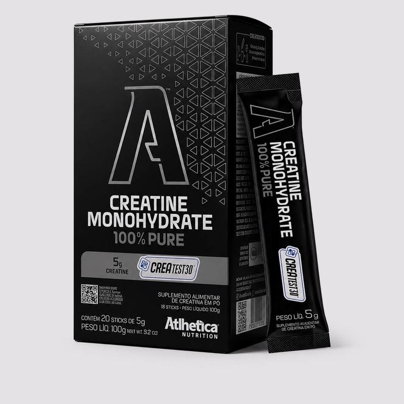 Creatina Atlhetica 100% Pure Createst30 20 Sachês de 5g