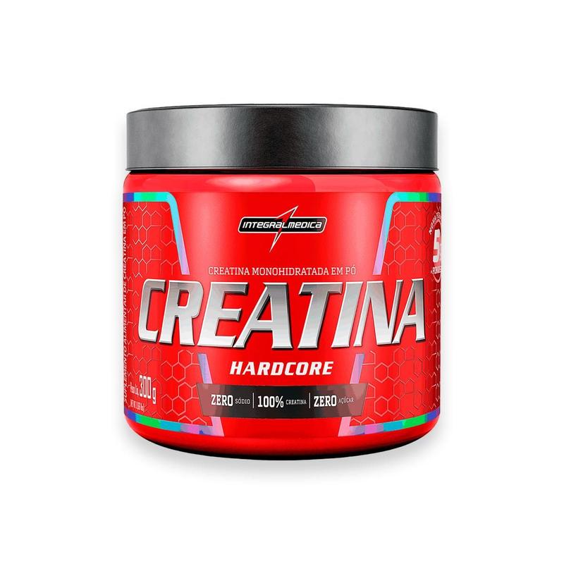 Creatina Hardcore Monohidratada Integral Medica 300g