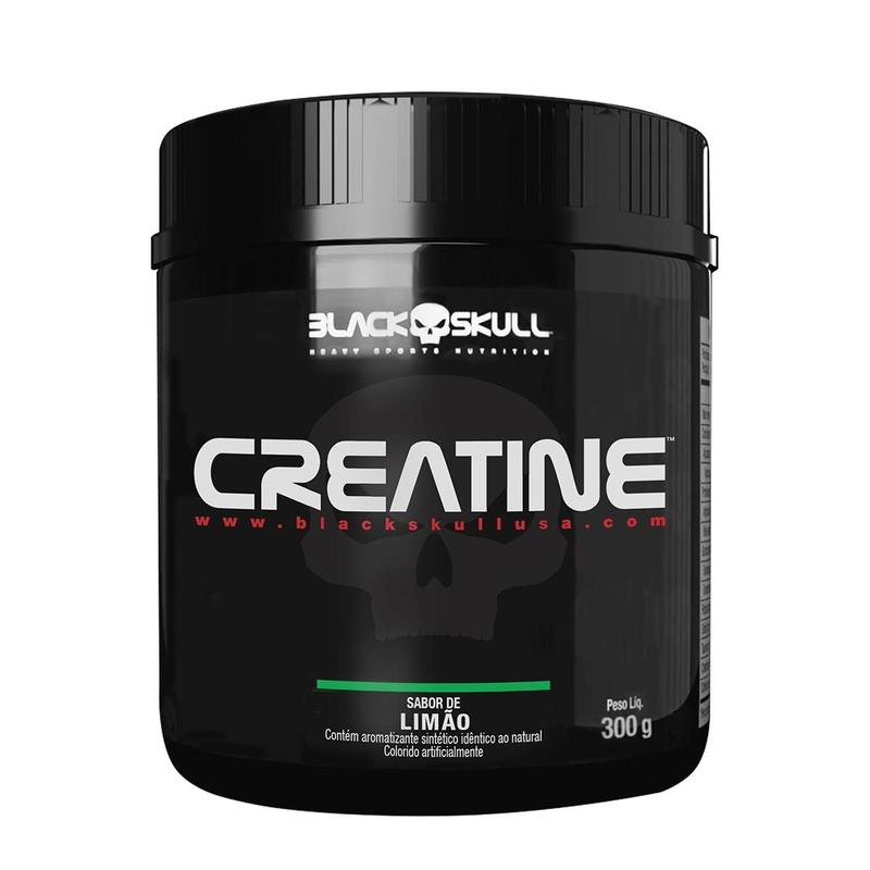 Creatina Monohidratada 300g - Black Skull
