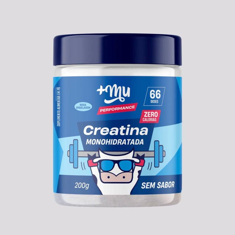 Creatina +Mu Monohidratada 100% Pura 200g