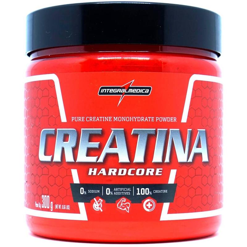 Creatina Pura Integralmédica 300g - Creatina Monohidratada Zero Carbo 100% Pure