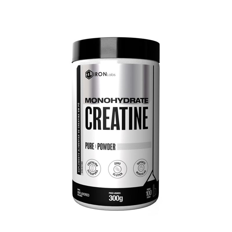 Creatine monohydrate 300g - iron labs