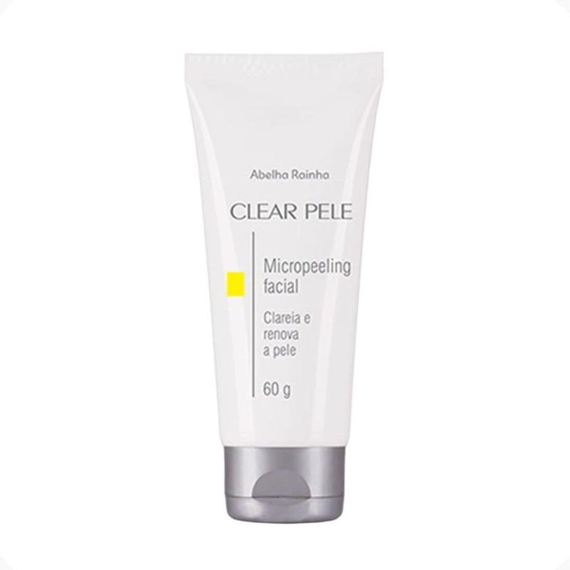 Creme Facial Micropeeling Clear Pele Abelha Rainha 60g REF 3119