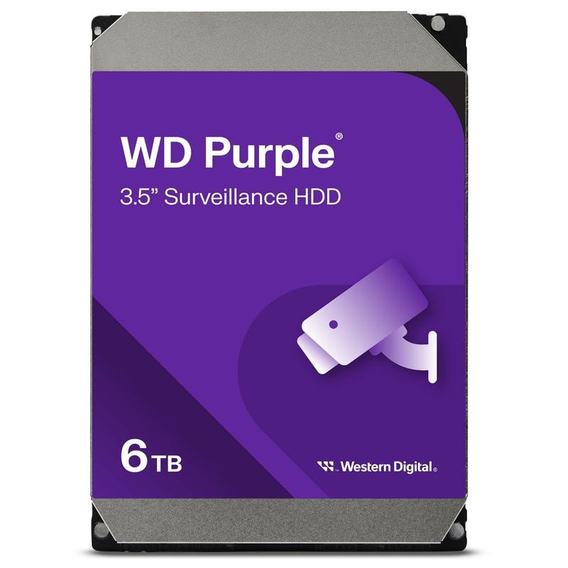 Disco rígido Western Digital WD Purple 6 TB SATA 6 Gb/s 3,5"