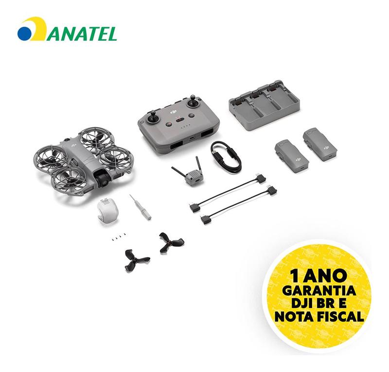Drone DJI Neo 2 Fly More Combo Lacrado, Garantia 1 Ano Anatel BR DJI071