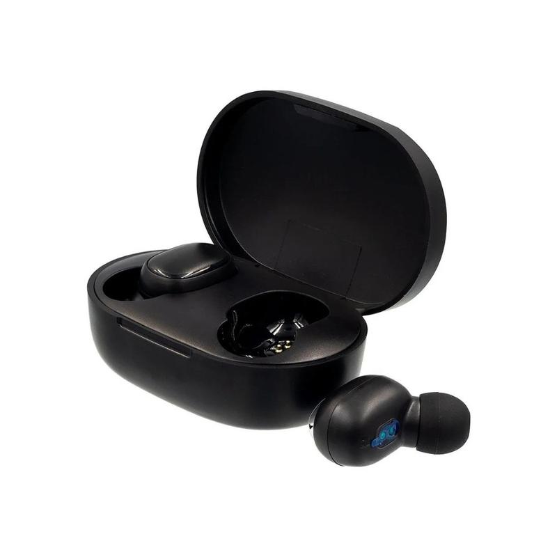 Ear Buds Bluetooth TWS In Ear Preto Sem Fio com Case Carga