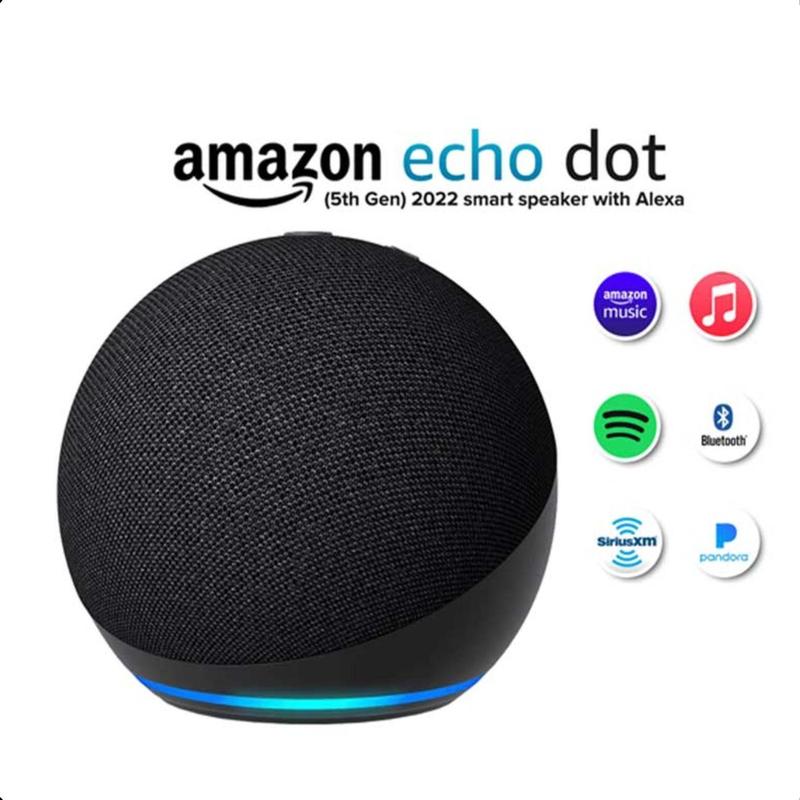 Echo Dot 5ª Geração Controle por Voz para Tarefas Diárias