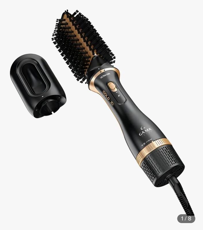 Escova Secadora Ga.ma 2 Cabeças Gold Ion Argan 3d Therapy Bivolt