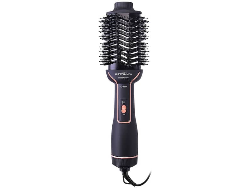 Escova soft bes23p secadora alisadora modeladora britania 1200w de potencia 127v