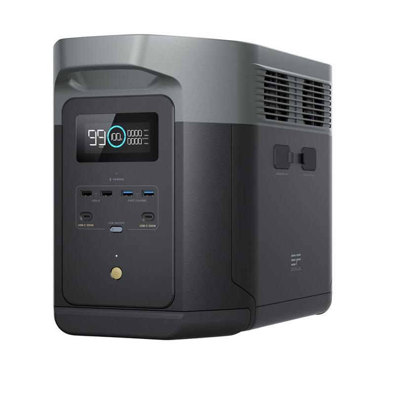 Estação de Energia Portátil Ecoflow Delta 2 Max 127v - 2400w