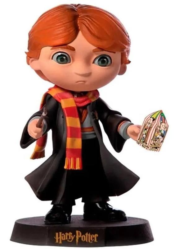 Estatua Minico Harry Potter Ron Weasley Iron Studios Figure