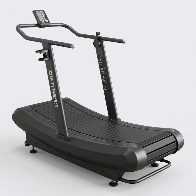 Esteira Curva Air Runner com Tração Ergomêtrica Academia