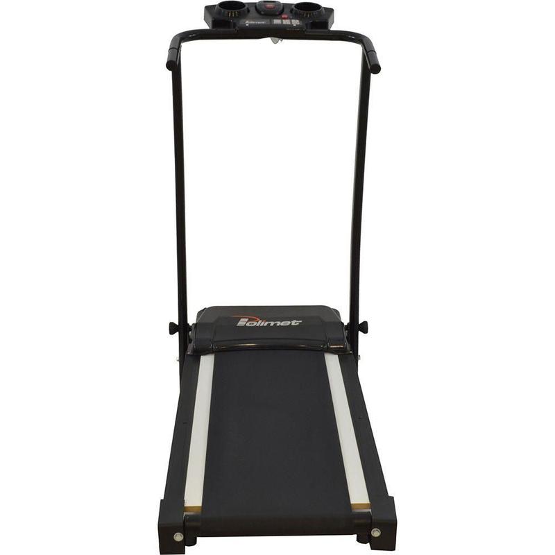 Esteira Elétrica Polimet Ep-1600 Dobrável Preta - Bivolt