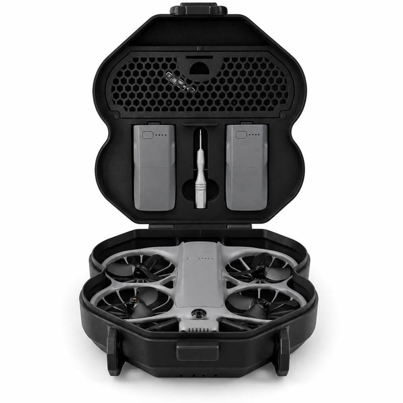 Estojo Rígido Drone Compatível com DJI Neo 2 e Baterias