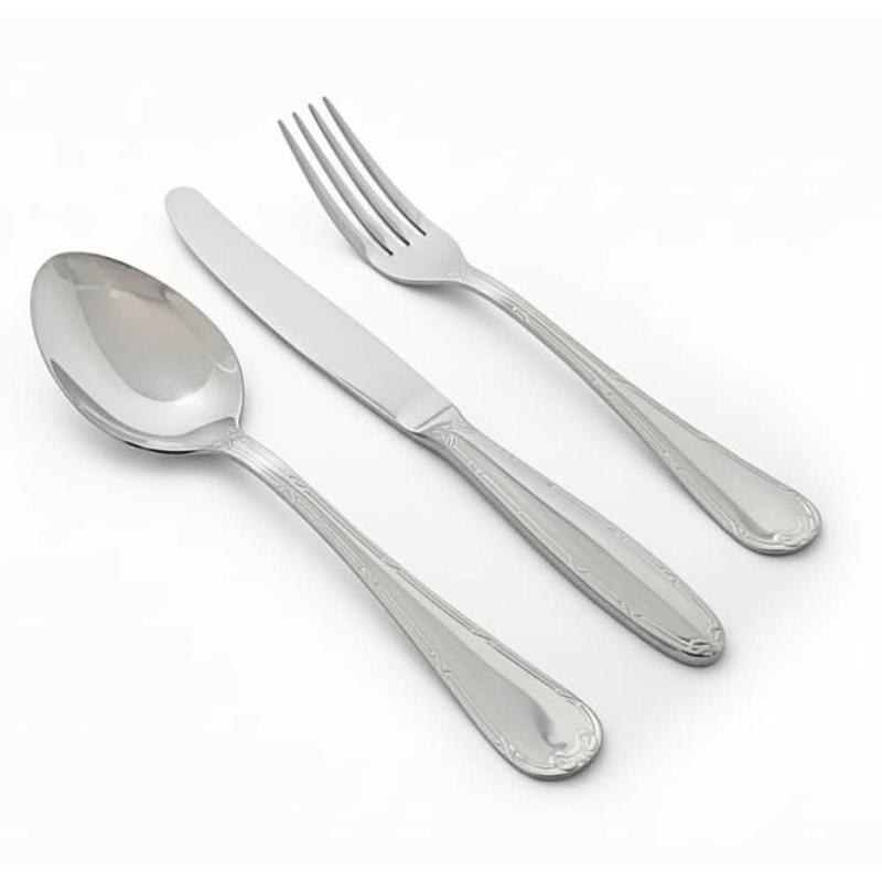 Faqueiro Croisé 130 Peças Aço Inox 18/10 Cabo Maciço Fracalanza