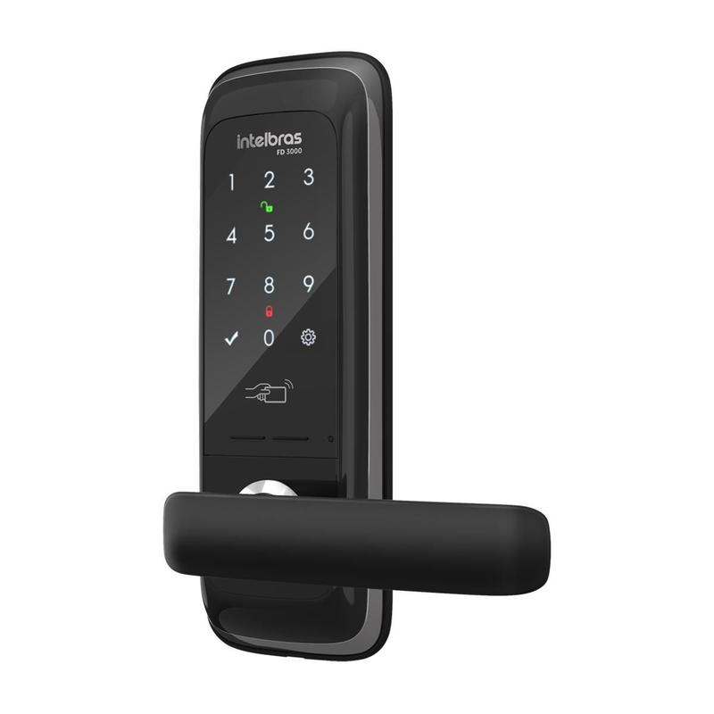 Fechadura Digital Sem Fio Com Biometria Tag Fd3000 Intelbras