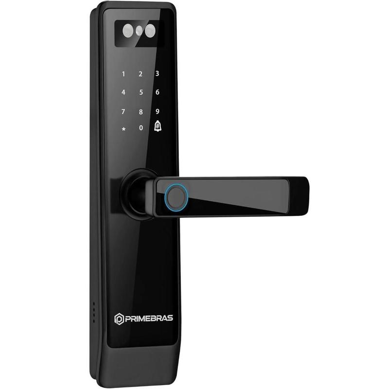 Fechadura Digital com Reconhecimento Facial Wi-Fi Primebras Frankfurt