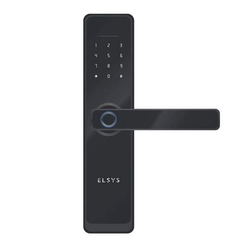 Fechadura Eletronica Com Senha Prata Esf-de4000b - Elsys