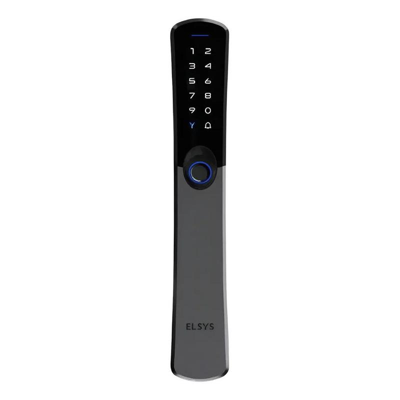 Fechadura Digital De Embutir Wi-fi Ip55 De6100i Samba Preto