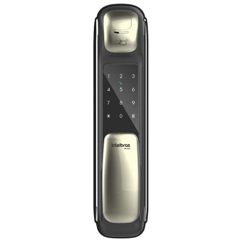 Fechadura Digital Intelbras Fr 630 Biometria E Senha Outlet