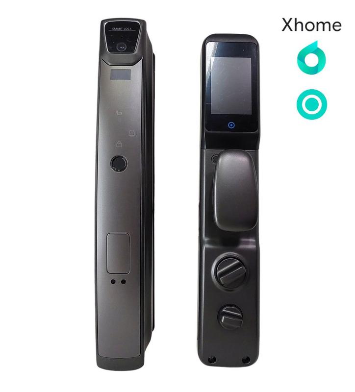 Fechadura Digital S937MAX WiFi Xhome Biométrica Cinza