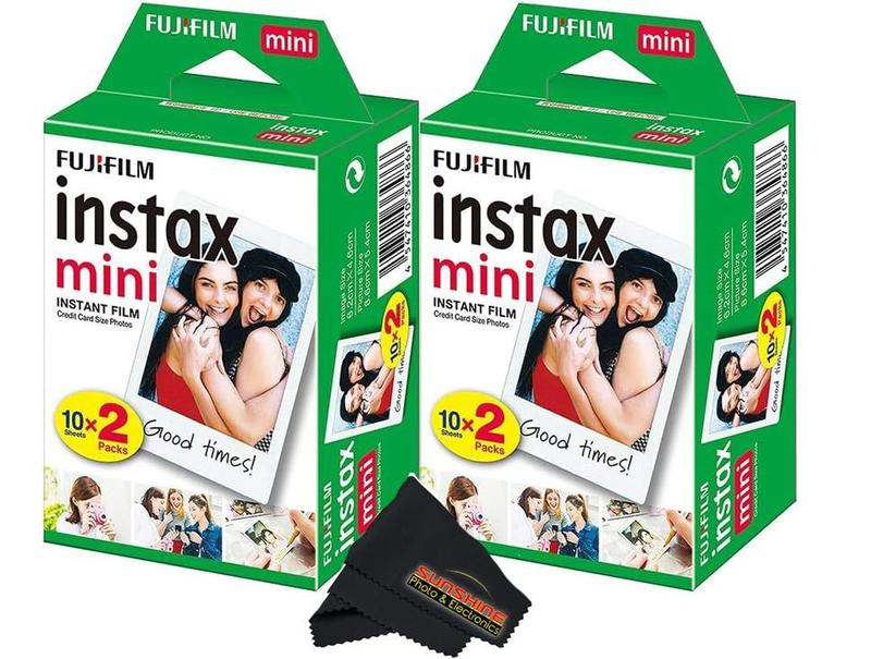 Filme Fujifilm Instax Mini - Pacote com 40 Filmes (2x20)