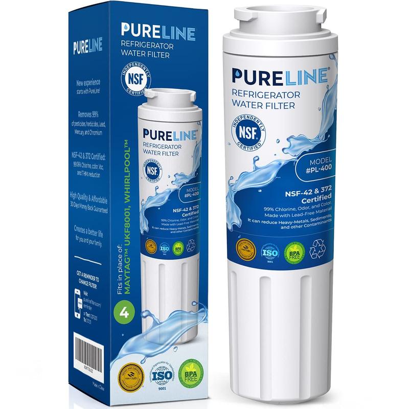 Filtro de Água PURELINE UKF8001 para Substituição em Refrigerador