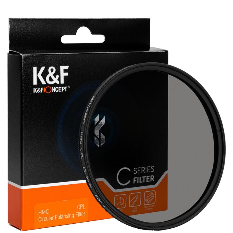 Filtro Polarizado Cpl P/ Lente 72mm K&f Concept - Made Japan