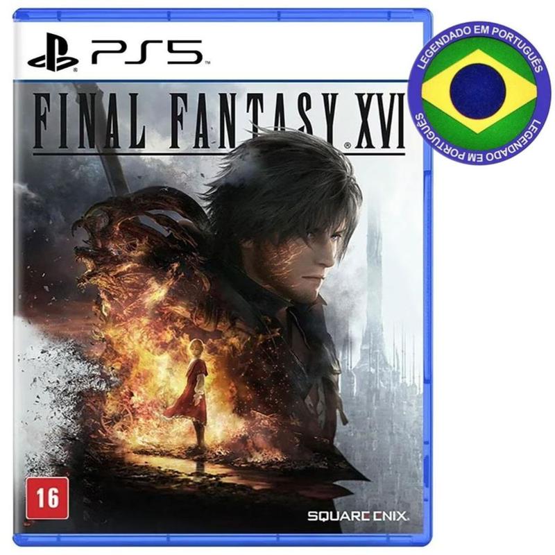 Final Fantasy Xvi 16 PS 5 Mídia Física Em Português Lacrado