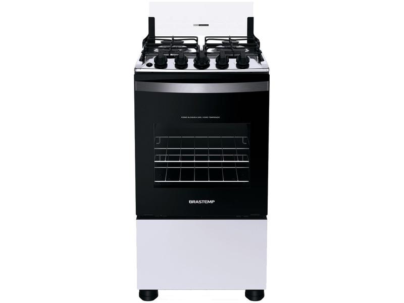 Fogão 4 Bocas Brastemp Branco BFO4NBB