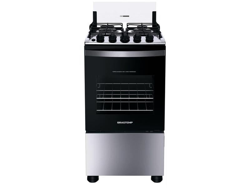 Fogão 4 Bocas Brastemp Inox BFO4NBR