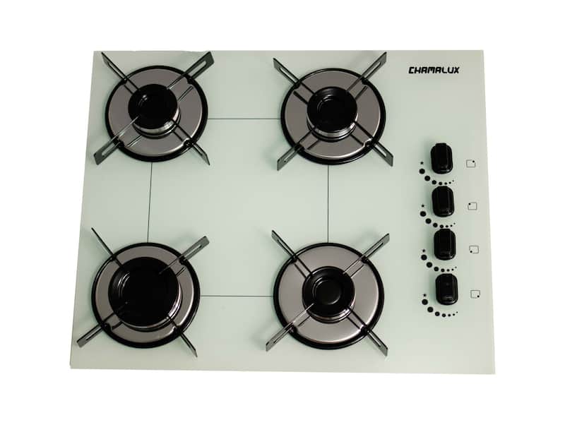 Fogão Cooktop 4 Bocas Chamalux Ultra Chama Premium Bivolt