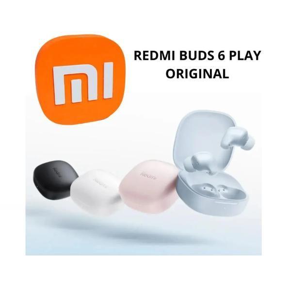 Fone bluetooth redmi buds 6 play xiaomi, branco (xm812bra)