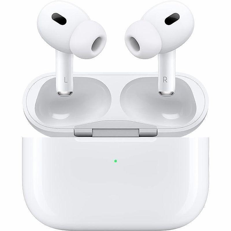 Fone de Ouvido Bluetooth Branco Som de Alta Fidelidade Cancelamento de Ruído Carregamento USB-C Compatível com Android e iOS