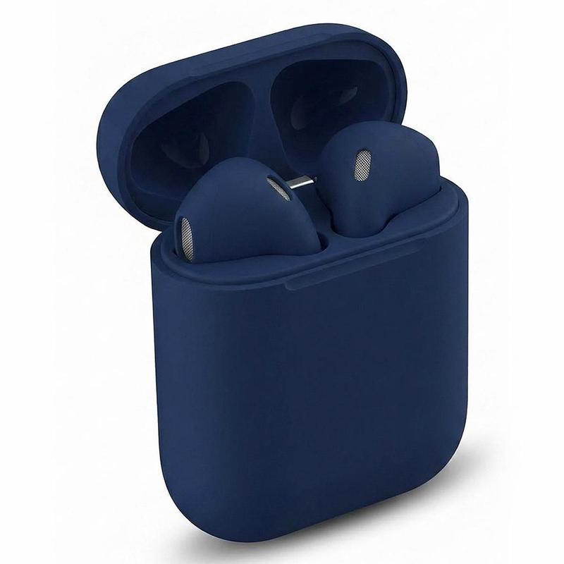 Fone de Ouvido Bluetooth i12 Sem Fio Intra-Auricular com Microfone e Case Carregador