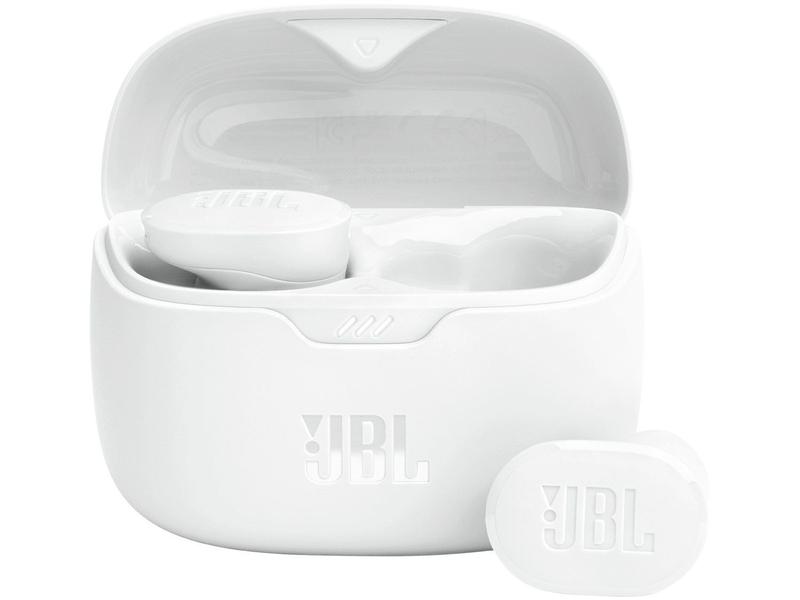 Fone De Ouvido Bluetooth JBL Tune Buds TWS Cancelamento de Ruído Branco