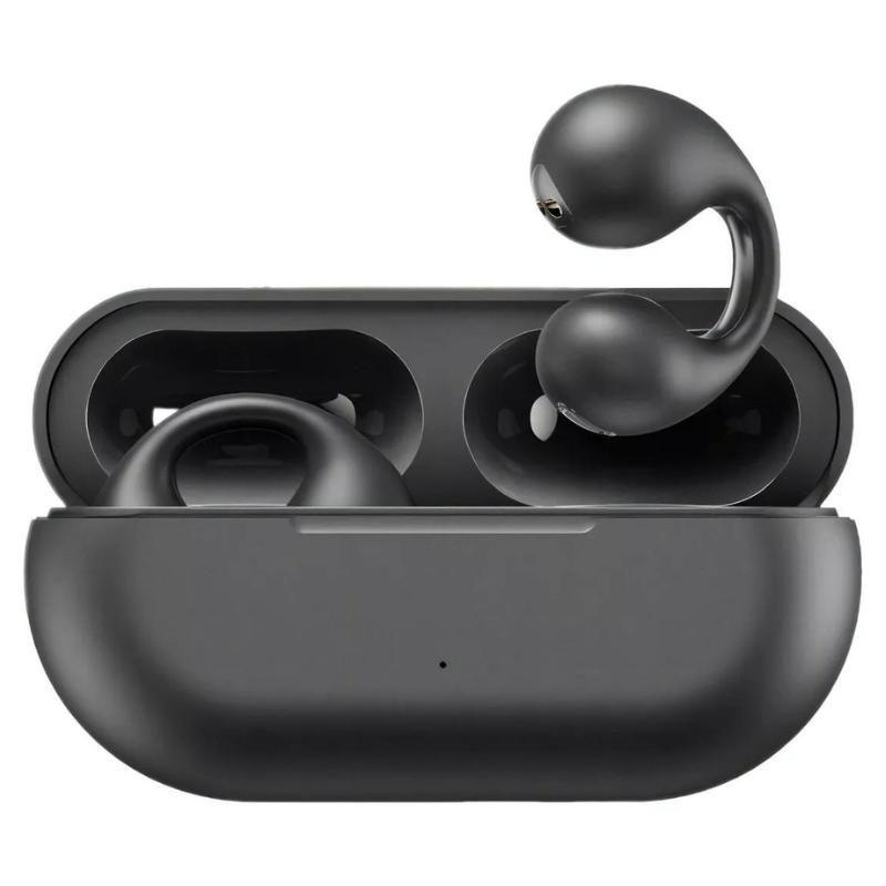 Fone De Ouvido Bluetooth Tipo Brinco Earcuffs 5.3 Preto