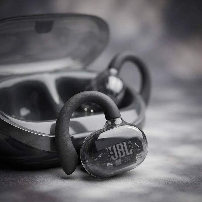 Fone de Ouvido JBL Soundgear Clips Open Ear Bluetooth Preto