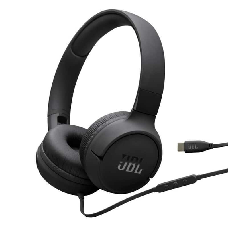 Fone de Ouvido JBL, Headphone Bluetooth, Tune 520C USB-C (Preto)
