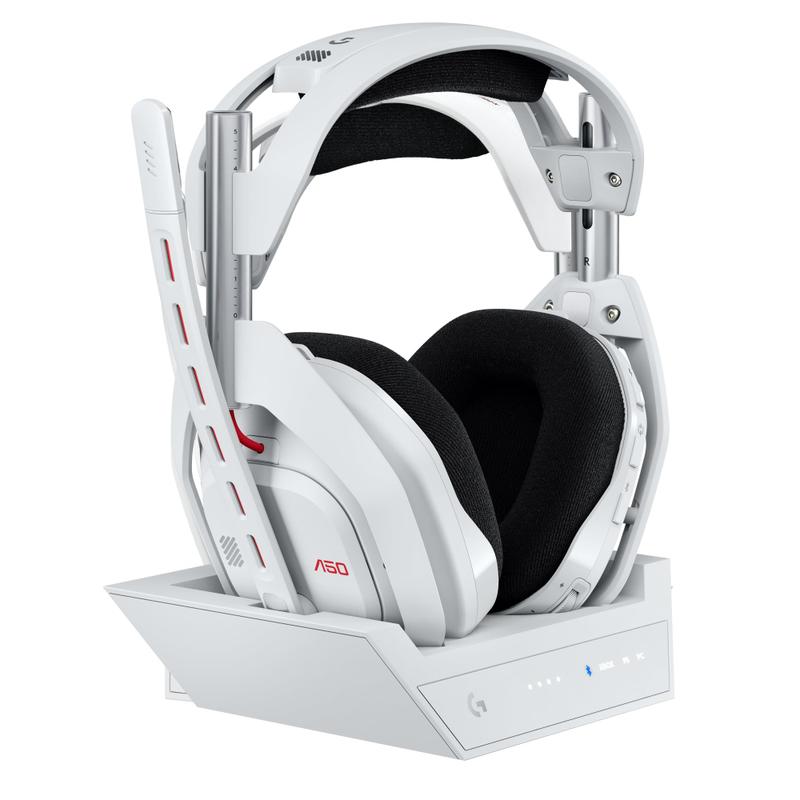 Fone de ouvido sem fio para jogos Logitech G Astro A50 branco