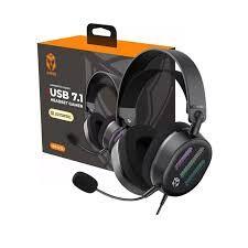 Fone de ouvido usb 7.1 headset gamer