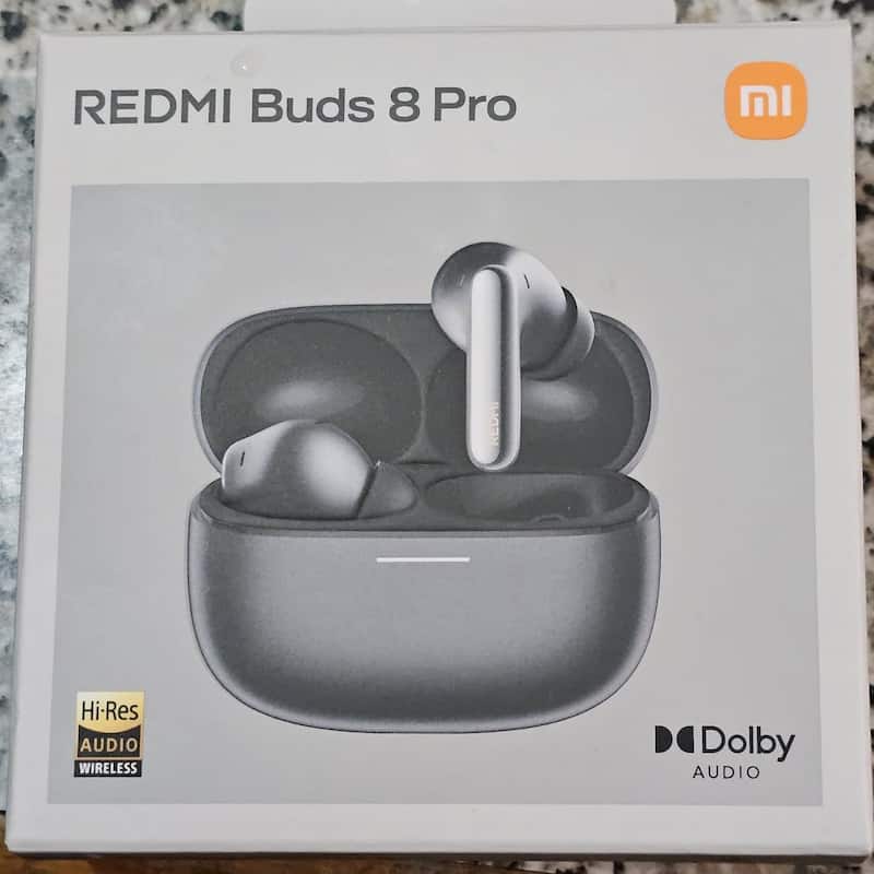Fone De Ouvido XIAOMI Redmi Buds 8 Pro ANC Preto HiFi de Alta Resolução