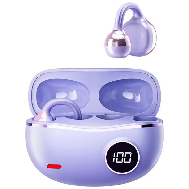 Fone HYE H2PRO Bluetooth ENC Roxo com Estojo