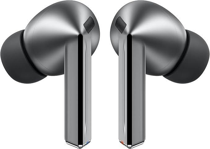 Samsung Fones de ouvido Galaxy Buds 3 Pro AI True Wireless Bluetooth, cancelamento de ruído, otimização de som, intérprete em tempo real, ajuste confortável redesenhado