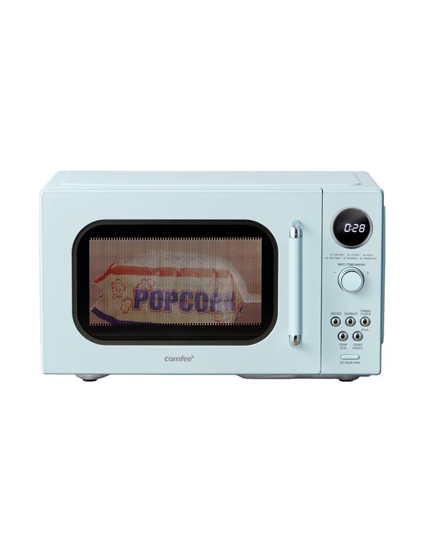 Forno de microondas COMFEE Retro 0,9 pés cúbicos 900 W verde CMO-MMP02AA (GN)