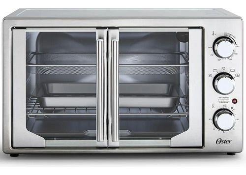Forno E Fritadeira Oster 42l French Door Prateado 220v