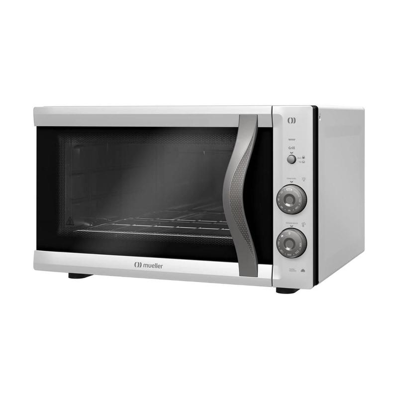 Forno Elétrico Mueller Vidro Duplo 50 L Branco - MFB50F