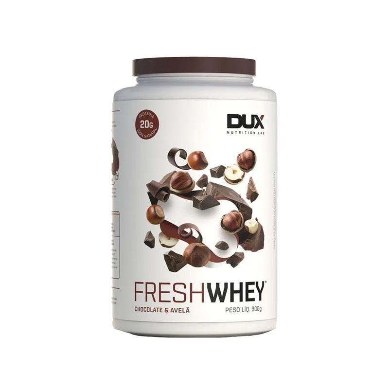 Freshwhey Sabor Chocolate E Avelã - Dux Nutrition 900g